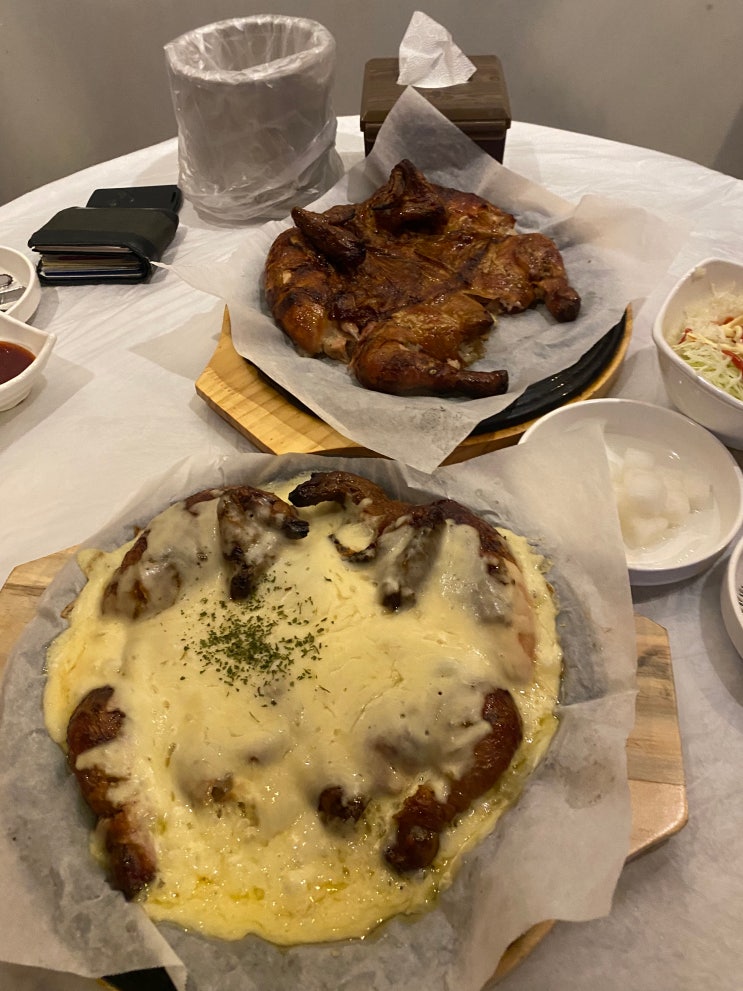  군산 순돌이네통닭 누룽지통닭구이 누룽지치즈 나운동맛집 군산장작구이 군산내돈내산
