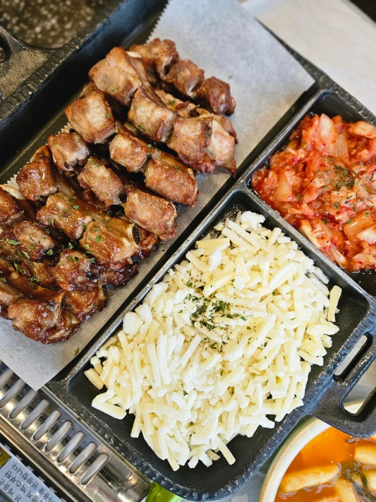  통진읍 맛집 등갈비 애 꼬치다 남돈나먹
