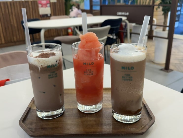  애견동반 커피 맛집 카페 마일로 운정호수공원점