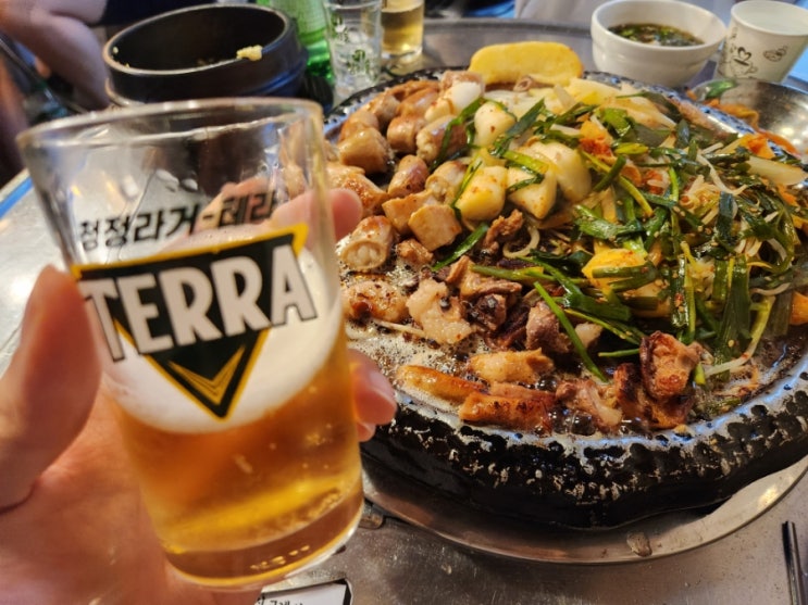 방이동 먹자골목 소곱창 맛집 진성한우곱창 방이