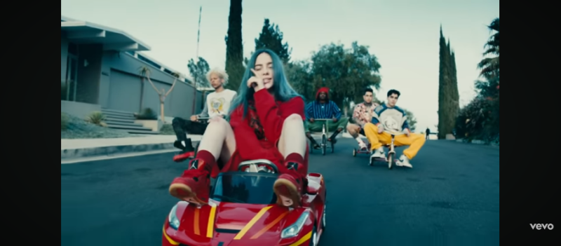 비오는날,우울한 출근길 선곡 유위크빌리 아일리시 영상 베드가이 Billie Eilish bad guy 공식뮤....