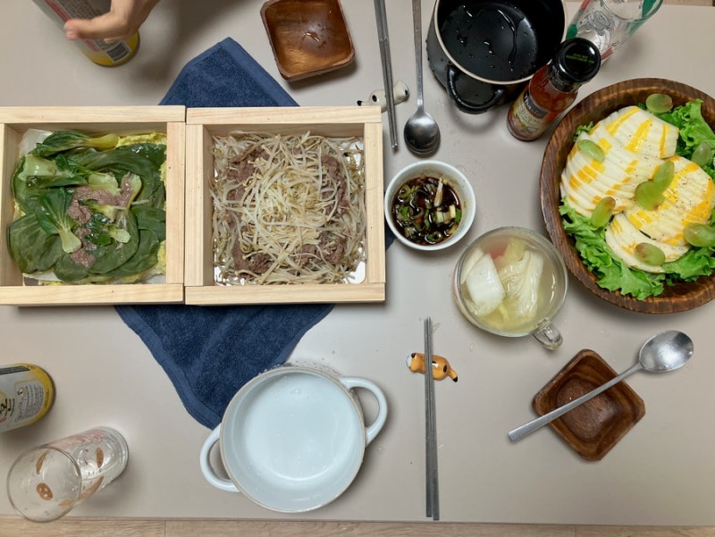 내돈내산 쿠팡 키친아트 편백찜기 가성비 좋은 편백찜기 다이어트메뉴