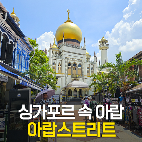  싱가포르 여행지 - 아랍스트리트 술탄모스크, 하지레인