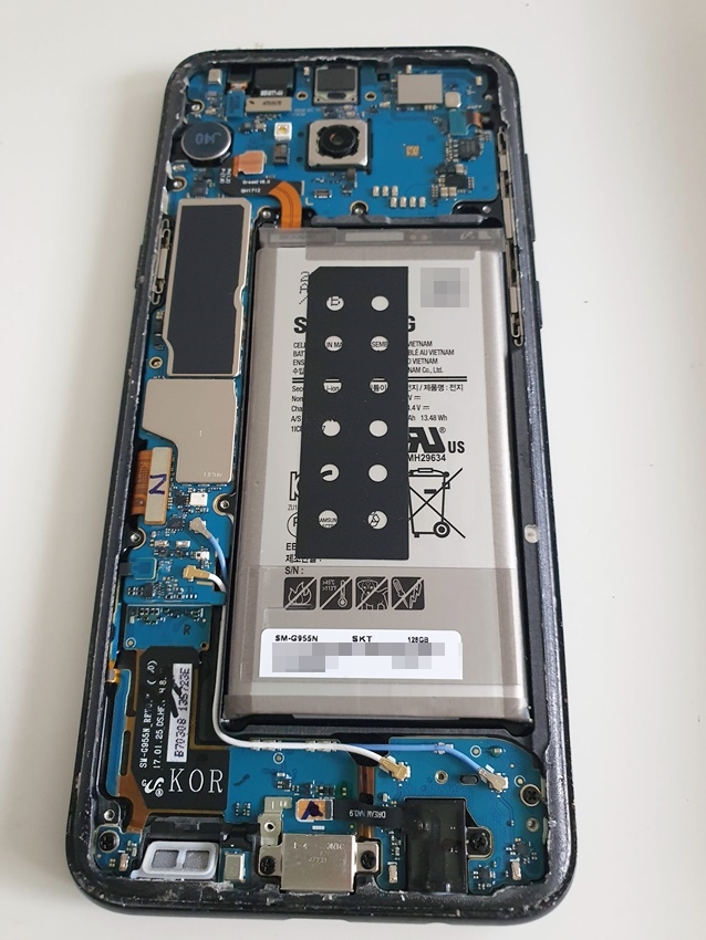  부천삼성갤럭시S8+ 데이터복구수리 핸드폰고장 전화번호 사진 동영상