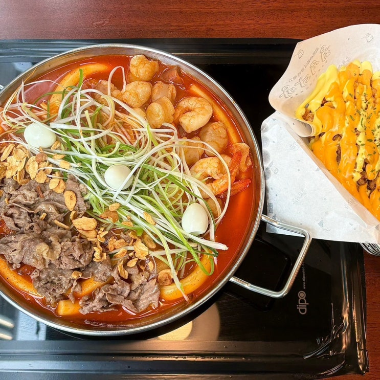  인천 송도 즉석떡볶이 맛집 청년다방 송도퍼스트월드점