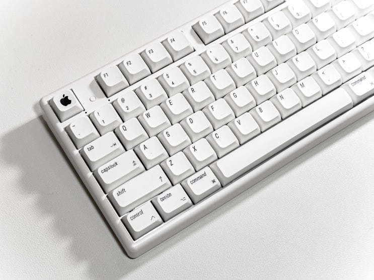  애플 XDA PBT 레트로 키캡으로 키보드 커스텀하기