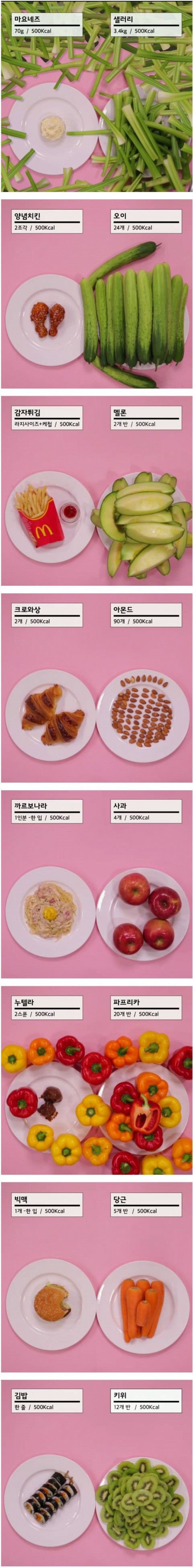  칼로리의 충격적인 진실