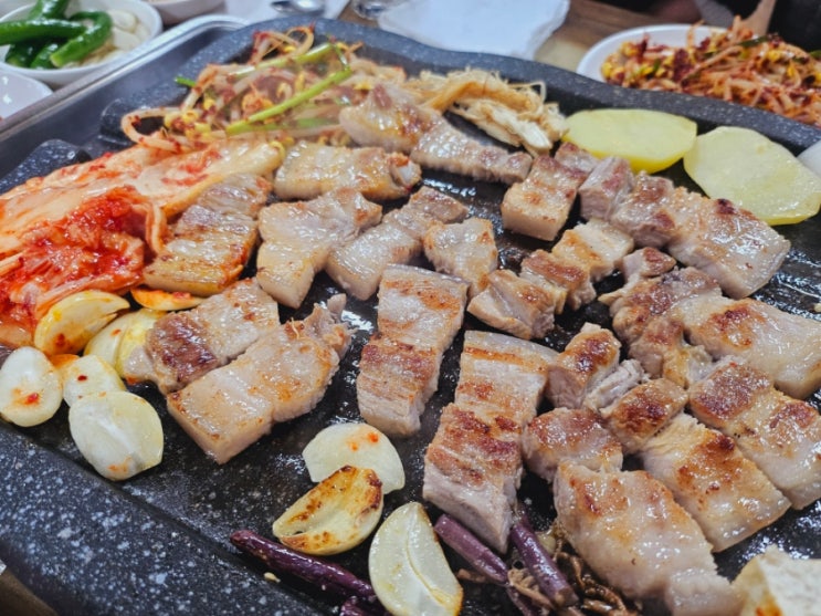  원주 돈우:)단구동 현지인 추천 생삼겹살 맛집