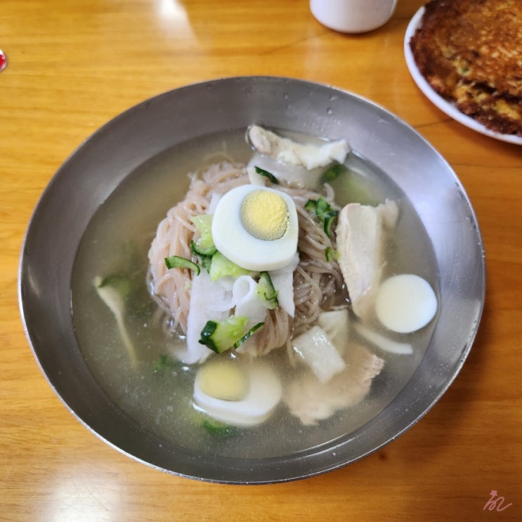  내돈내산 [회현역 맛집] 부원면옥 - 남대문시장 평양냉면 맛집 닭무침 빈대떡