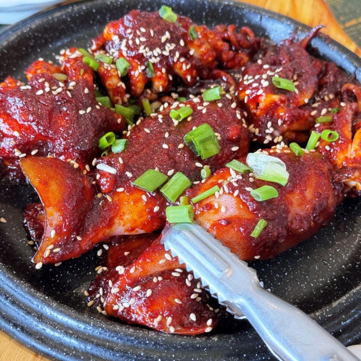  [기장] 맛있는 낙지오징어구이, 기장 수산과학관 입구 '바보낙지'