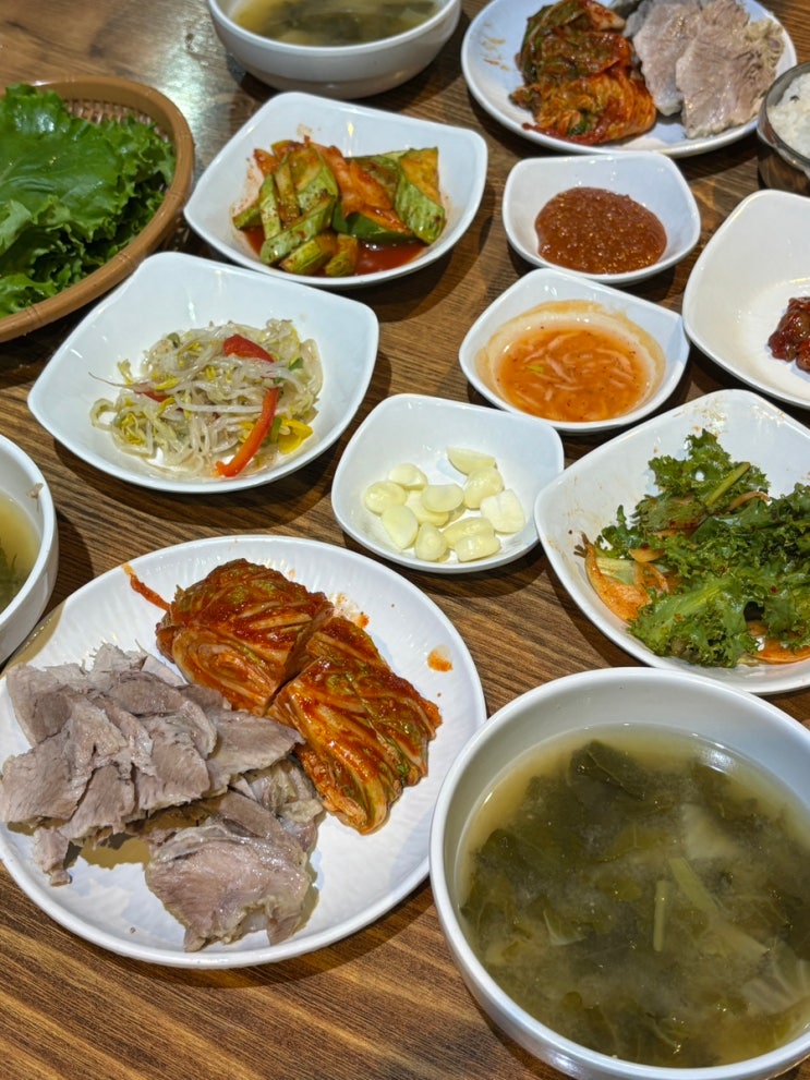  시청역 직장인 맛집 고려보쌈 점심 보쌈정식