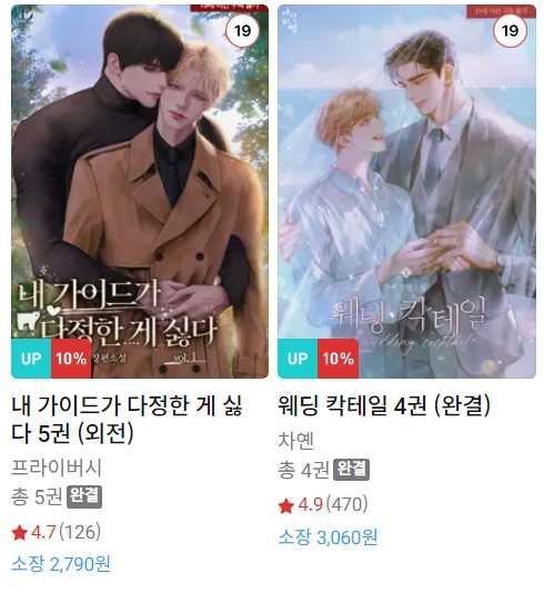 BL소설 신간) 24년 7월 8일 신간 BL소설 신간) 24년 7월 8일 신간