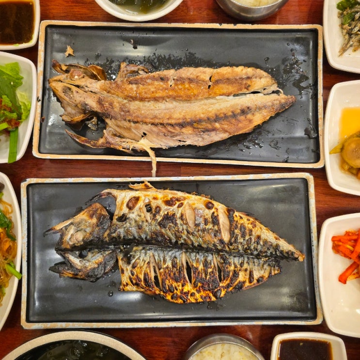  오산 맛집 | 북극해 고등어 - 오픈런 웨이팅 하는 생선구이 물향기수목원 한식 맛집 고등어 추천