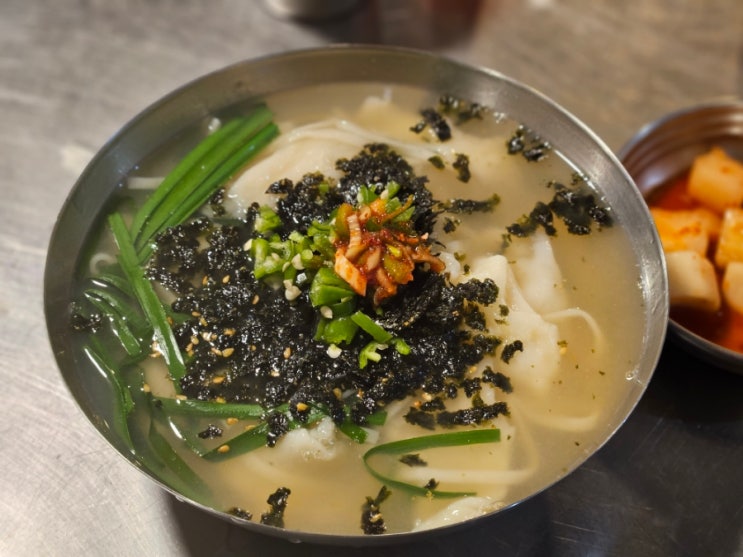  [경북 포항]죽도시장 탐방 수제비 골목 행복식당 후기 내돈내산