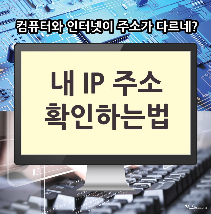  내 IP 주소 확인하는 방법