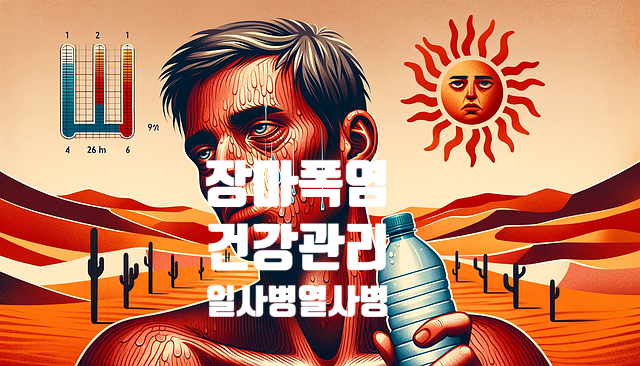  장마 《》 폭염, 오락가락 날씨와 건강 관리(우양산, 온열질환, 열돔 현상, 질병관리청, 100년간 서울 온도 변화, 일사병, 열사병)