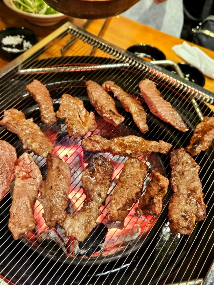  춘의역맛집 부천 24시 고기집 백세갈비살 만족 후기