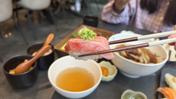  성수 데이트 코스, 서울숲맛집 스시도쿠에서 서울숲데이트