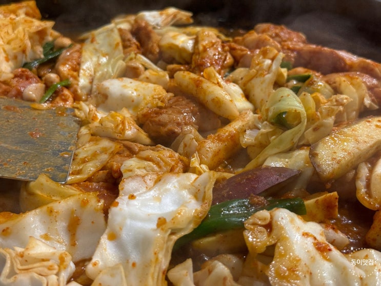  [송파 장지]송파에서 가장 맛있는 장지역 닭갈비집인항아리닭갈비막국수 송파문정점의 철판+숯불  닭갈비