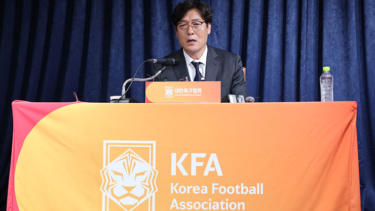 [기자회견] <b>홍명보 감독</b> 선임 이유, 충분한 설명이 되지 않았다... 