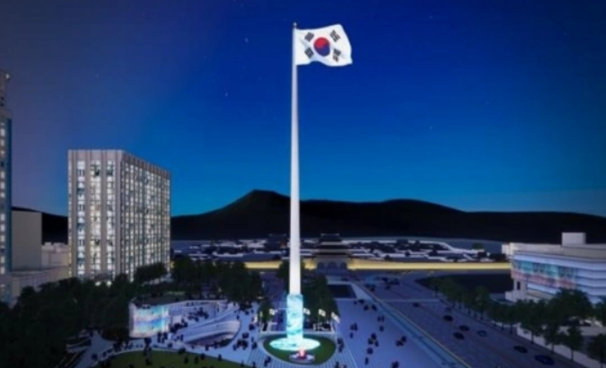 오세훈 서울시장, <b>광화문</b> 110억 예산 <b>태극기</b> 설치 논란에 "예산... 