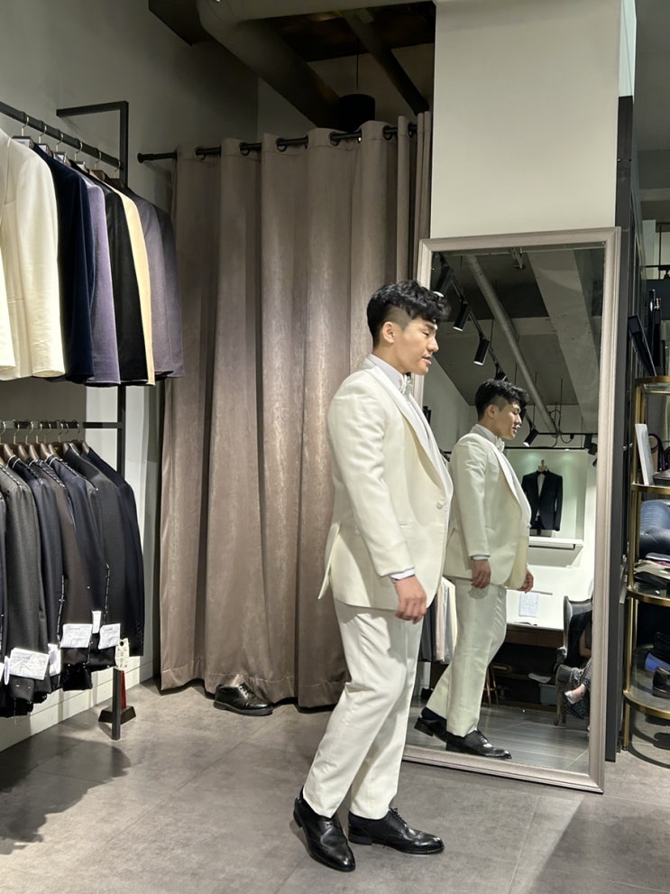  [내돈내산] 남자 예복 보헨 suit &tuxedo 청담 계약후기 (가격정보)