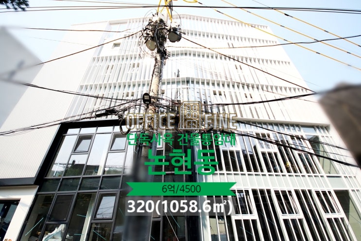  [강남 사옥] 논현역 3분, 320평(1058.6), 리모델링건물, 역세권, 주차 6대 [논현동 사옥]