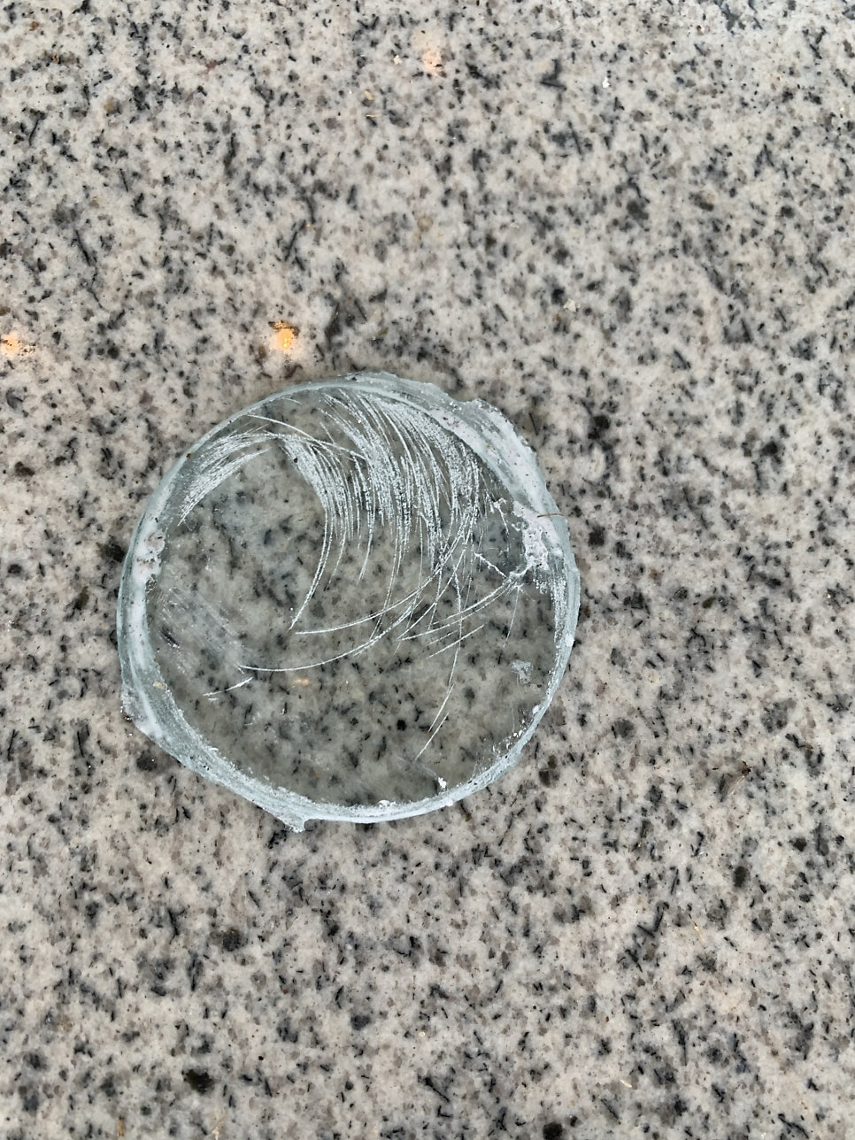 유리타공 실외기배관 구멍뚫기