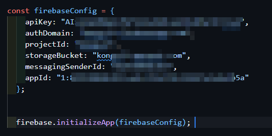  Firebase 배우기 15 - 접속 정보를 별도 파일로 분리하여 보안 Risk는 줄이고, 코드 가독성은 높이기