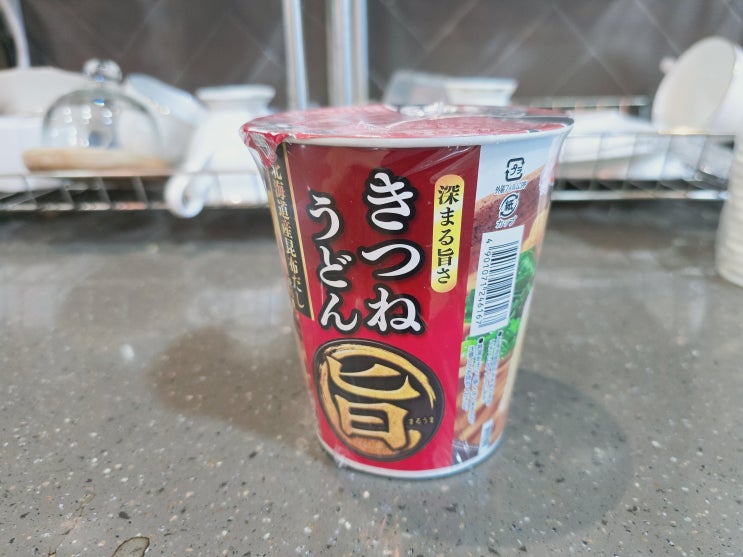  컵라면 리뷰 48 - 에이스쿡 마루우마 키츠네 우동 컵라면