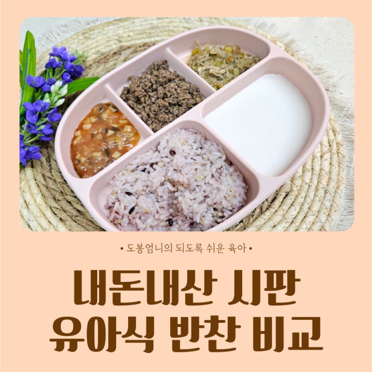  내돈내산 시판 유아식 반찬 베이비본죽 짱죽 비교 쿠팡 주문 후기