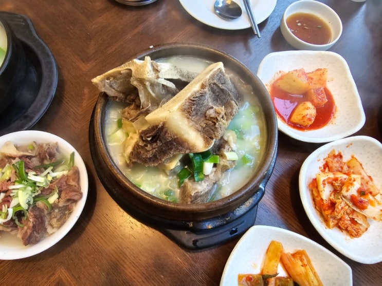  영등포 부여집 한우방치탕과 1인 수육