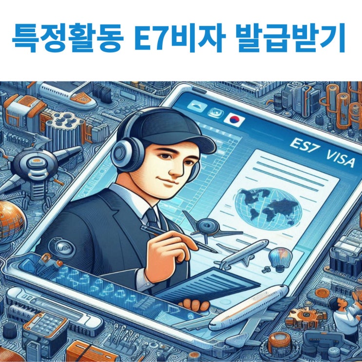  인도 등 외국인 IT기술자 고용을 위한 특정활동비자 E-7의 자격요건 및 신청절차에 대해서 알아보기