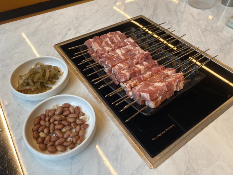  가성비점심특선, 단체석완비 깔끔한 성남동꼬치맛집 [장수루양꼬치 모란점]