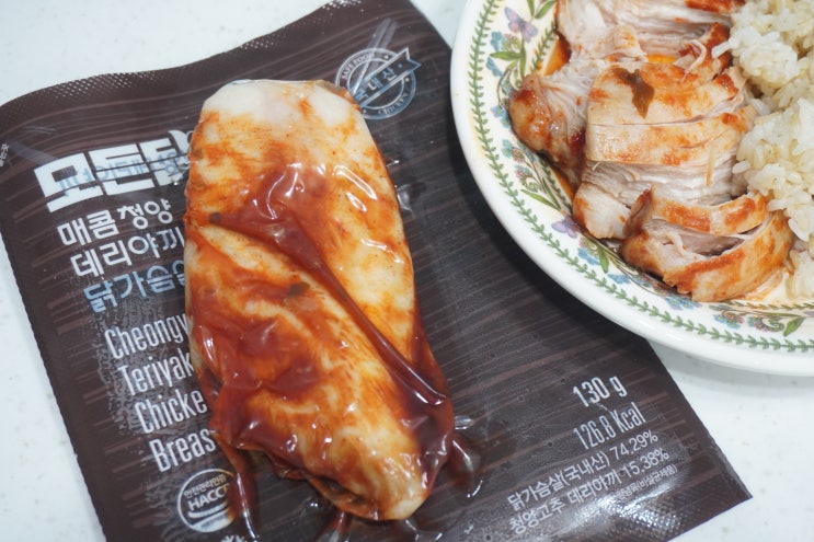  맛있는 양념 닭가슴살 모든닭 청양 데리야끼 닭가슴살 촉촉한 밥반찬