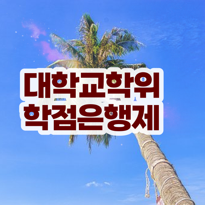  학점은행제법학사 동영상 과정으로 준비한 방법