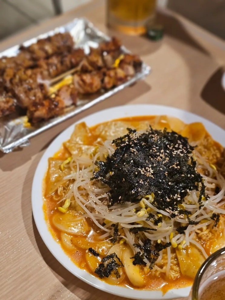  [빈픽/용산] 소소라면 닭꼬치 개존맛