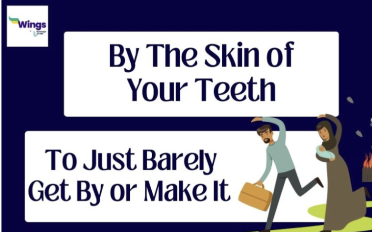  [영어] By the skin of your teeth를 아시나요?