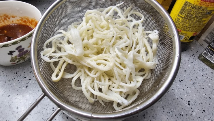  아빠표 요리, 아빠표 집밥, 아이들이 잘 먹는 오징어 진미채