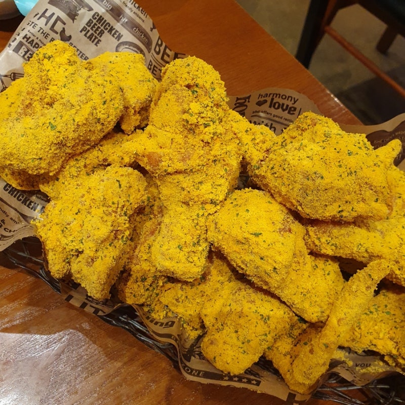 BHC 치킨 메뉴 가격 뿌링클 치즈볼 칼로리 후기 : 네이버 블로그