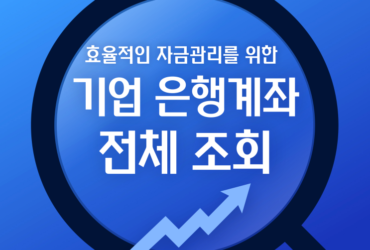  법인계좌 정보 조회 API로 기업 자금관리 한 번에!