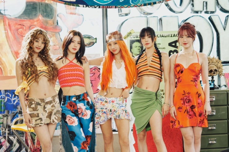 (여자)아이들, '클락션'은 모두 즐기는 서머송...포인트 안무는 '짱구춤' (여자)아이들, '클락션'은 모두 즐기는 서머송...포인트 안무는 '짱구춤'