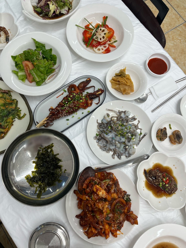  [목포낙지맛집] 무안 동산정낙지며느리 무안낙지골목 낙지코스요리