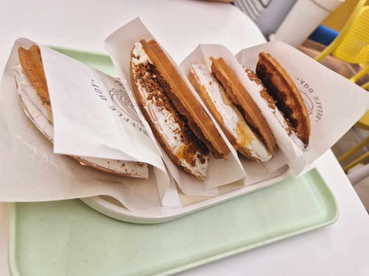  태안 안면도 카페 와플보이 내돈내산-노릇노릇 바삭한 빵이 인상적이었던 와플집