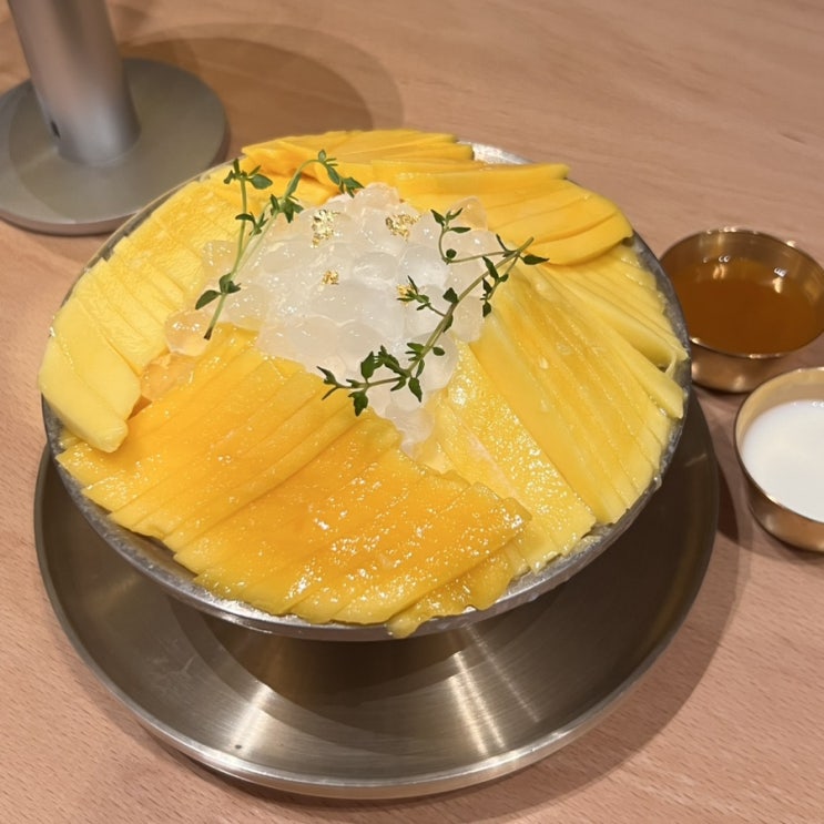  아기랑 수원스타필드 로로아눅 생망고빙수 먹고 온 강추 후기