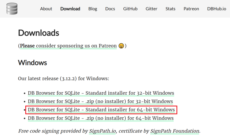 SQLite와 DB Browser for SQLite 사용법 : 네이버 블로그