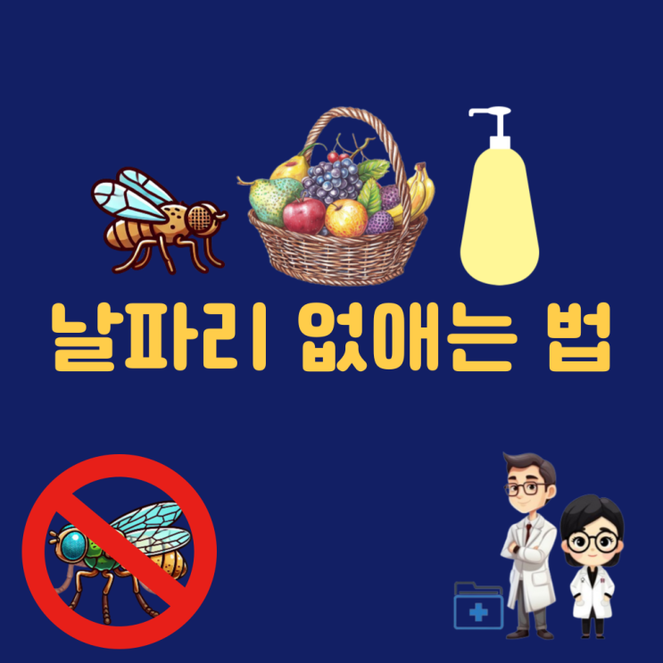  날파리 없애는법 날파리 원인 퇴치법 생기는 이유 수명