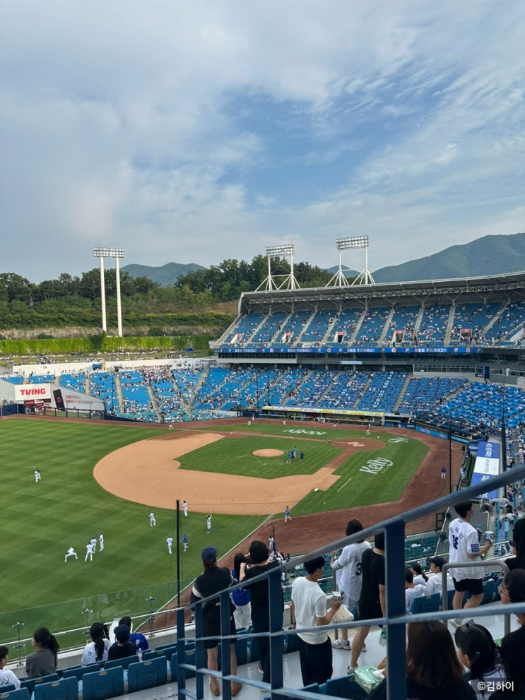  [삼성라이온즈파크 직관 꿀팁] 좌석 시야 : 외야 지정석, 블루존, 스카이 상단, 하단지정석
