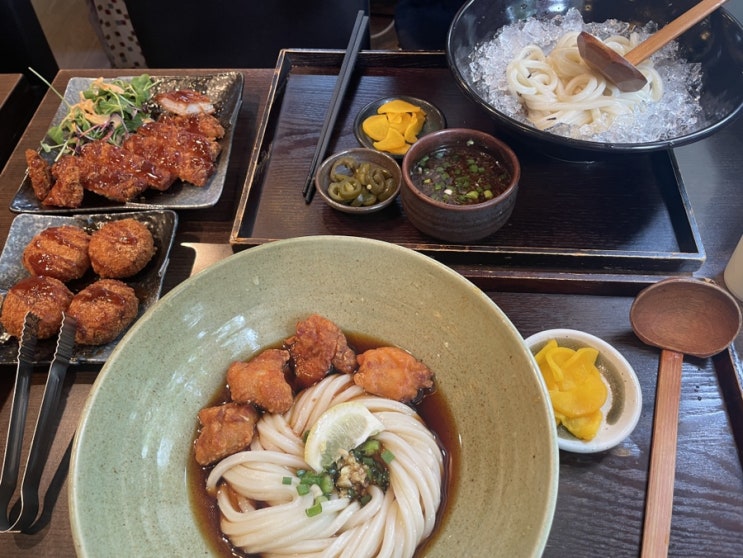  분당 맛집 수타우동 겐 감자고로케는 선택 아닌 필수