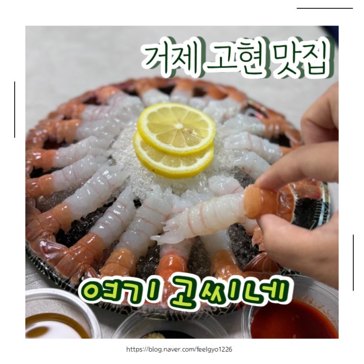  거제고현맛집 딱새우전문점 여기고씨네 거제고현점